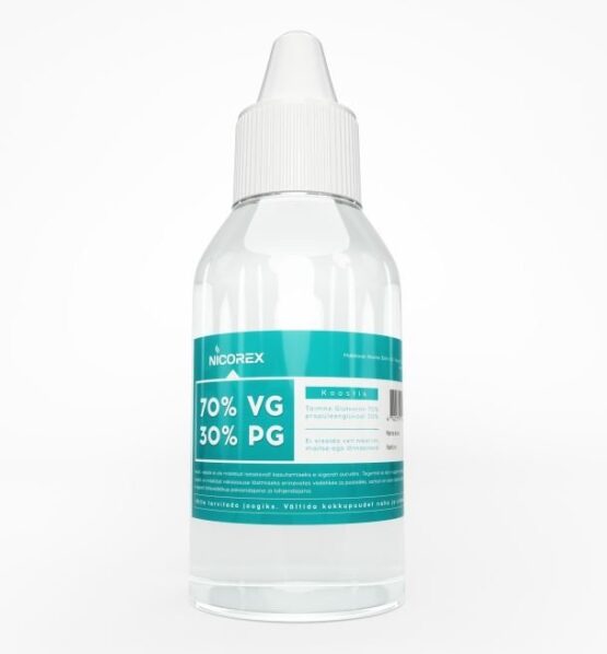 Nicorex Baasvedelik 70% VG, 30% PG, 100ML - 0MG