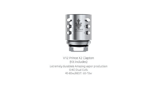 SMOK TFV12 Prince X2 0.4 oomine küttekeha (40-80W)