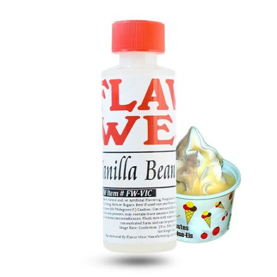 Flavor west vanilla bean ice cream 118ml maitsestaja